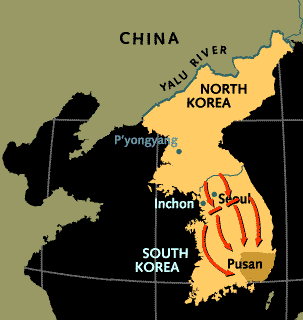 Korea map 2