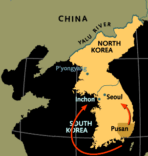 Korea map 3