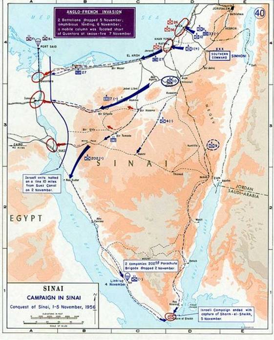 Image:1956 Suez war - conquest of Sinai.jpg